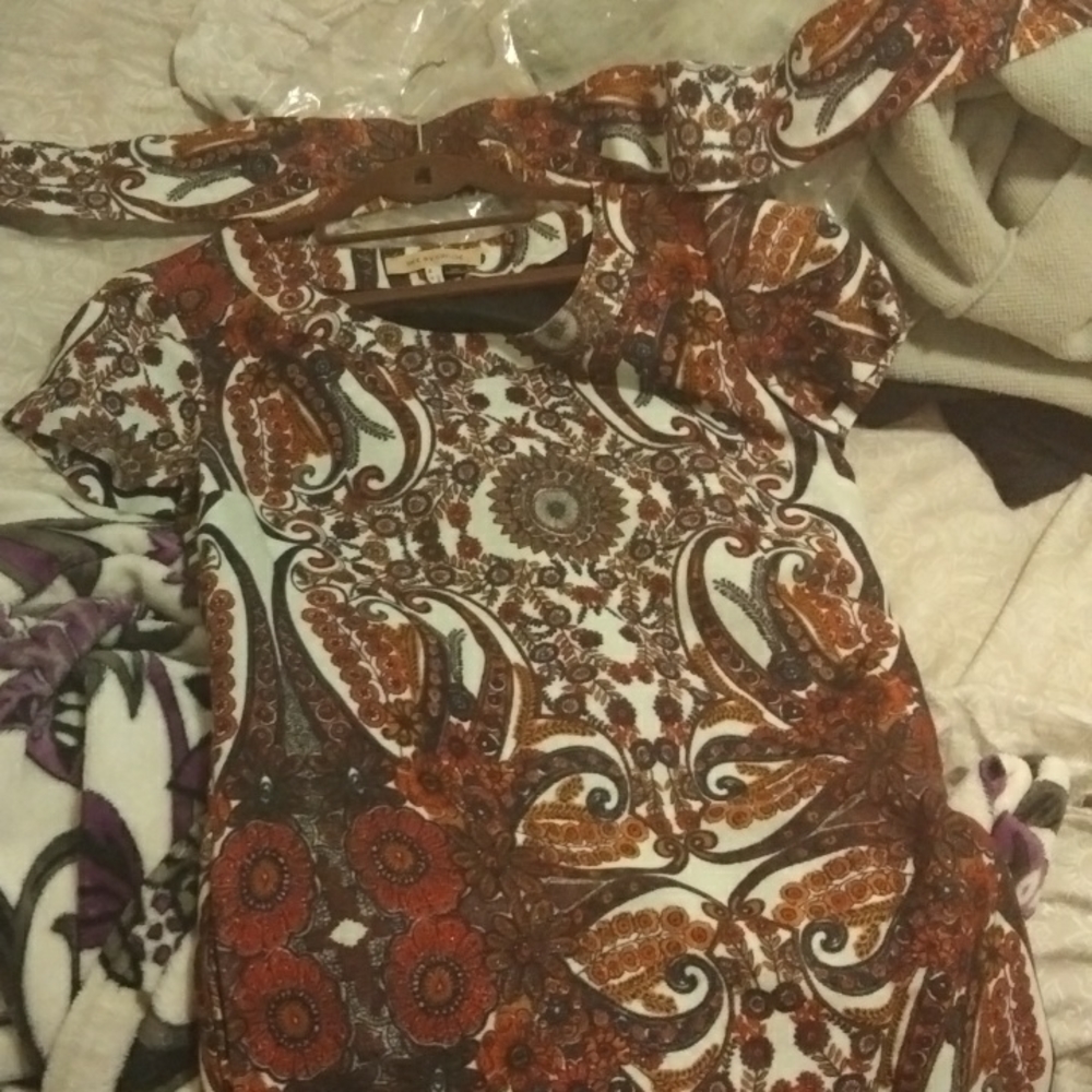 See by Chloe sz 10 jacquard $495 Fall dress